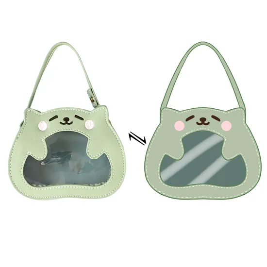 인서트와 투명 창이 있는 맞춤형 Ita Bag 숄더백