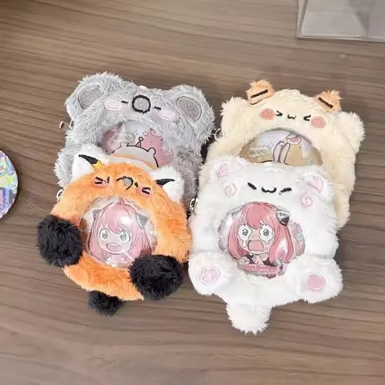 새로운 맞춤형 봉제 동물 배지 보호 케이스 Ita 가방 공예품 걸이 펜던트 전시용